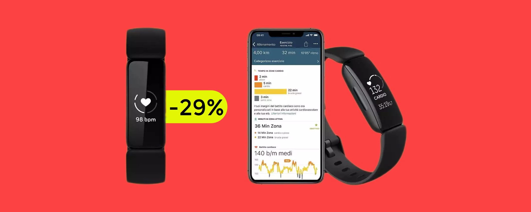 Fitbit Inspire 2 al prezzo più basso di sempre: già tuo con 70€ Fitbit Inspire 2 al prezzo più basso di sempre: già tuo con 70€
