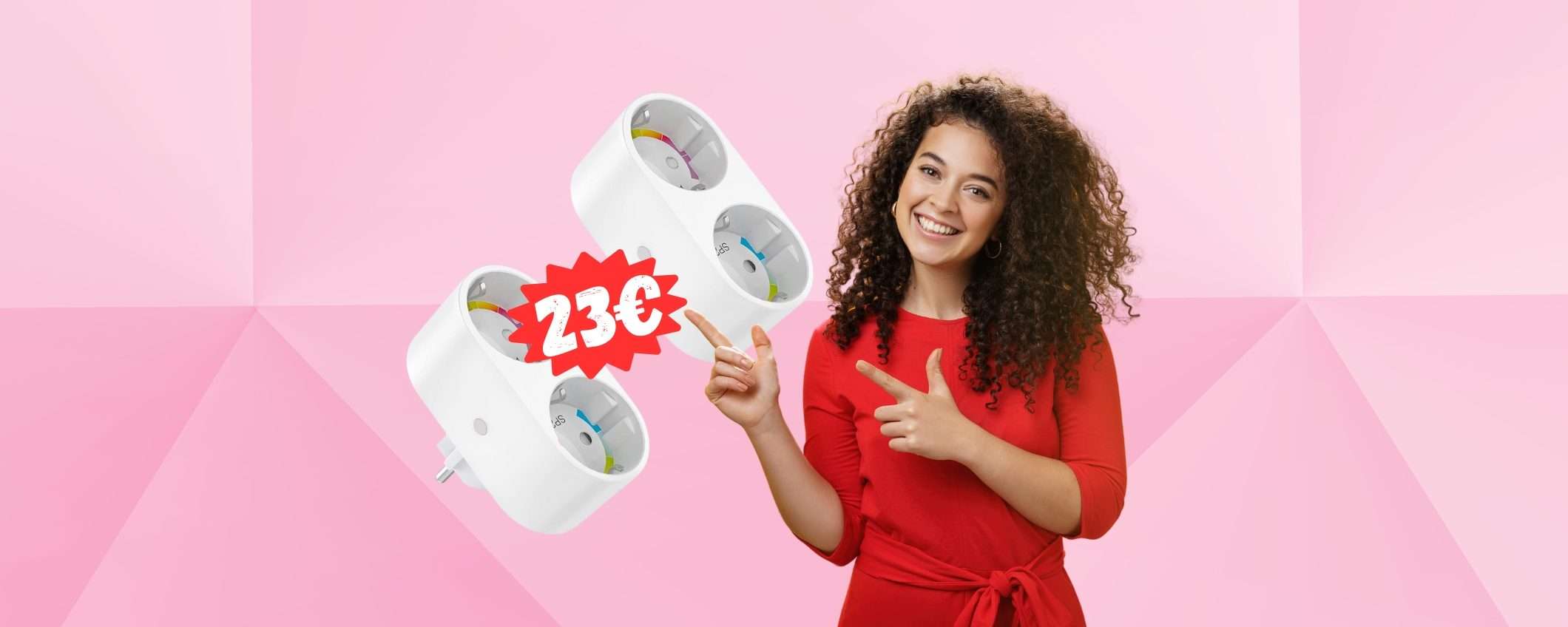 FOLLE OFFERTA del weekend su Amazon: 2 prese smart a 23€ FOLLE OFFERTA del weekend su Amazon: 2 prese smart a 23€