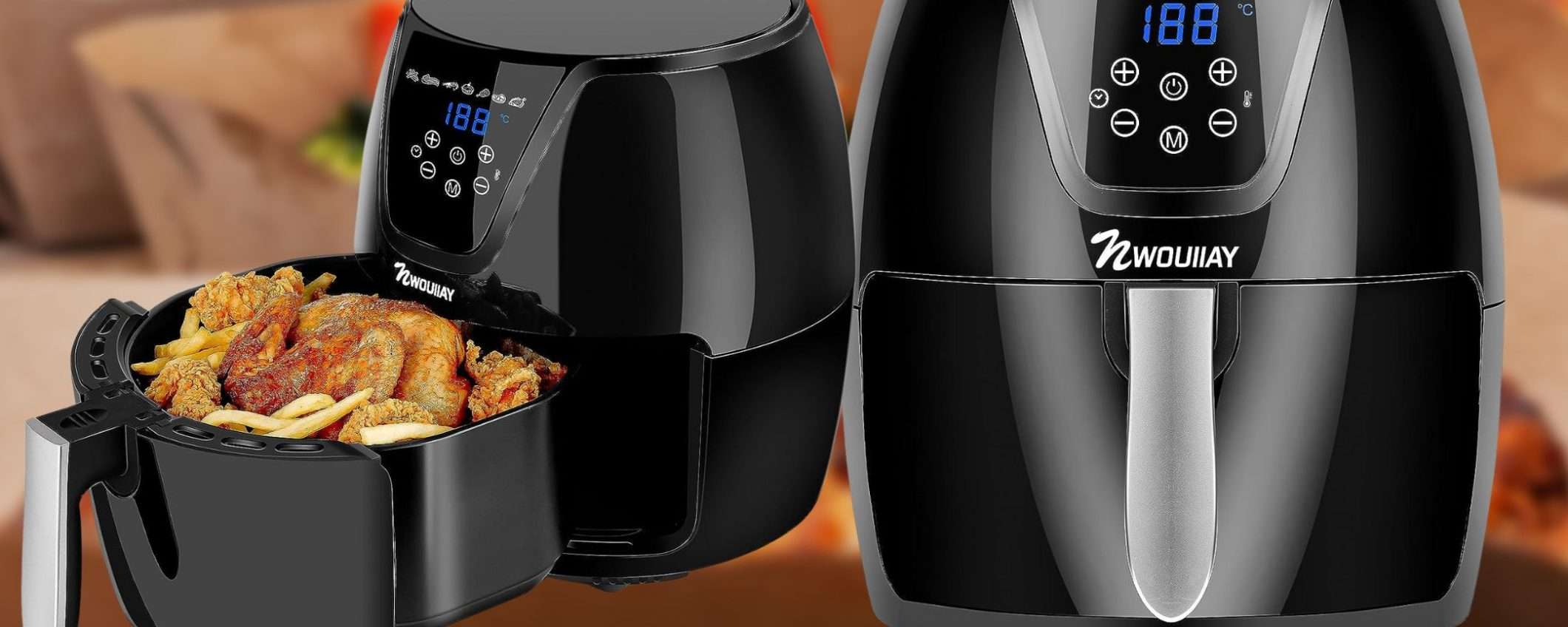 Friggitrice ad aria: cestello ENORME e prezzo RIDICOLO su Amazon (48€) Friggitrice ad aria: cestello ENORME e prezzo RIDICOLO su Amazon (48€)