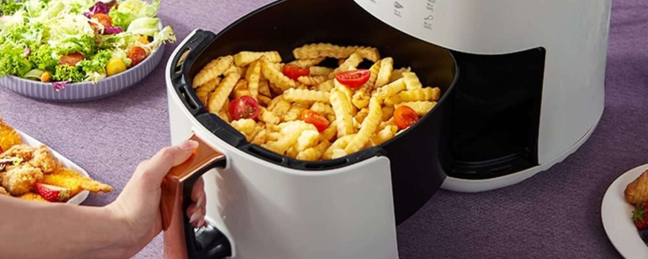 Friggitrice ad aria XXL a prezzo WOW: sconto 40%, fornelli SPENTI (59€) Friggitrice ad aria XXL a prezzo WOW: sconto 40%, fornelli SPENTI (59€)