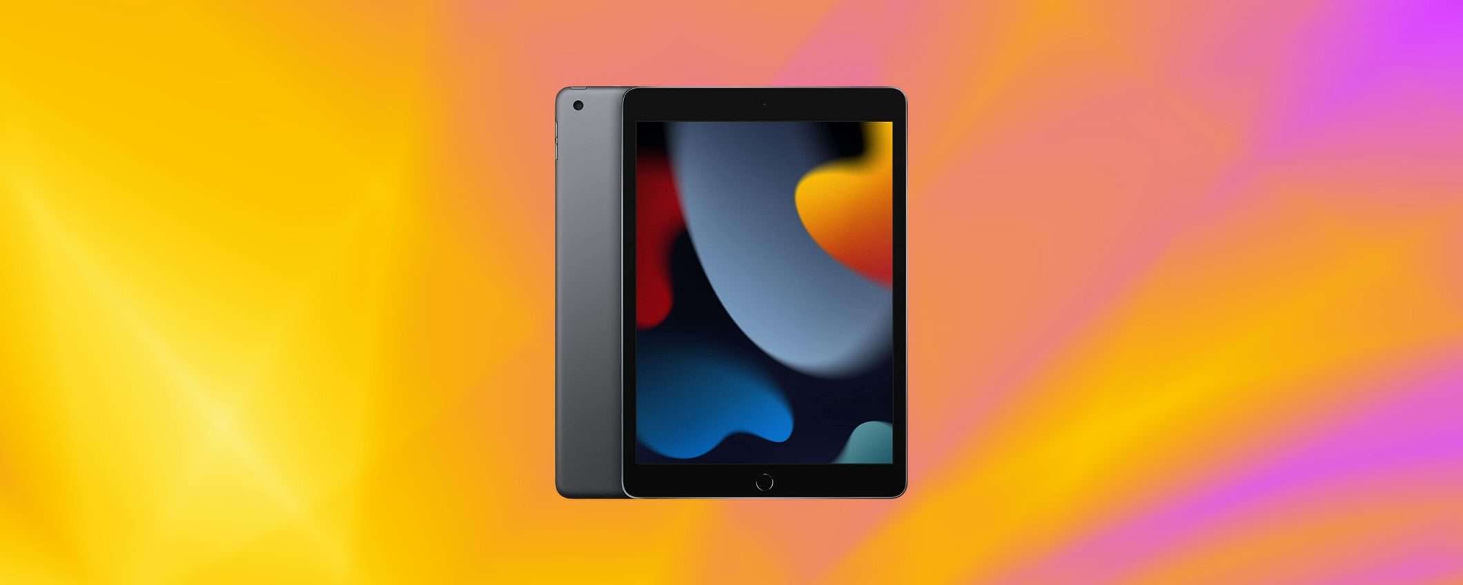 iPad 2021: il prezzo è giusto con lo SCONTO AMAZON (-27%) iPad 2021: il prezzo è giusto con lo SCONTO AMAZON (-27%)