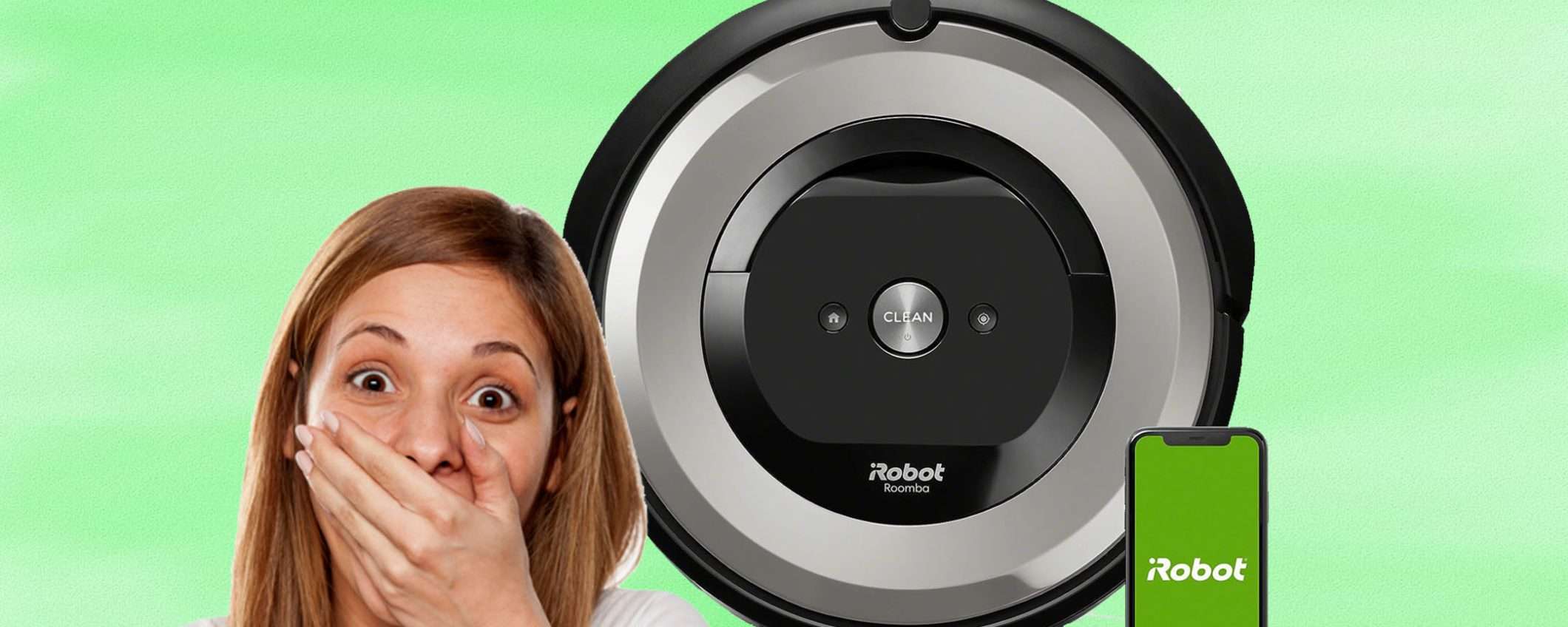 iRobot Roomba e5154 in offerta: sconto PAZZESCO del 39% iRobot Roomba e5154 in offerta: sconto PAZZESCO del 39%