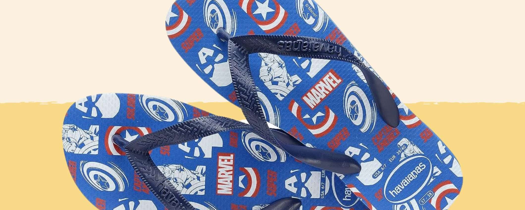 Infradito Havaianas Marvel a 14€: bellissime, SCONTATISSIME su Amazon (-50%) Infradito Havaianas Marvel a 14€: bellissime, SCONTATISSIME su Amazon (-50%)