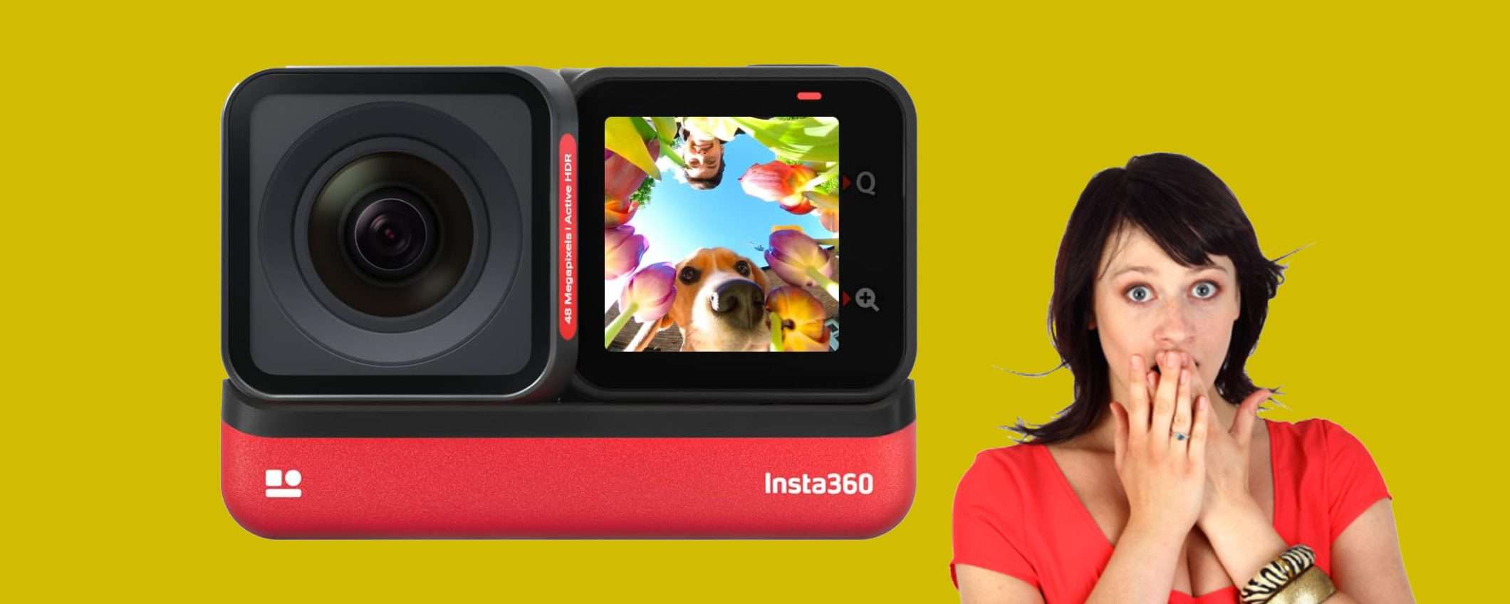 Insta360 One RS 4K Edition in offerta: sconto BOMBA del 20% Insta360 One RS 4K Edition in offerta: sconto BOMBA del 20%