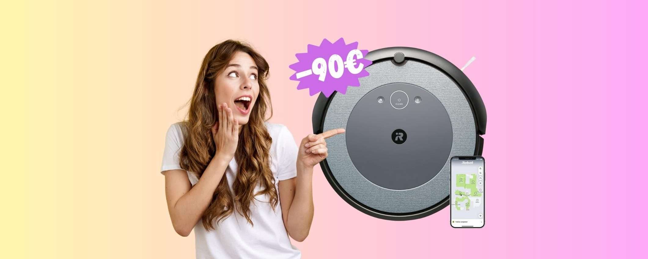 iRobot Roomba i3152: a questa cifra è un BEST BUY assoluto (-90€) iRobot Roomba i3152: a questa cifra è un BEST BUY assoluto (-90€)