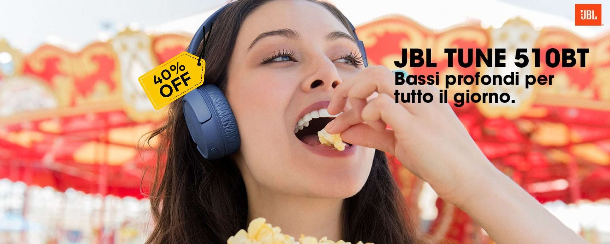 JBL Tune 510BT: tornano in OFFERTA le MIGLIORI cuffie wireless JBL Tune 510BT: tornano in OFFERTA le MIGLIORI cuffie wireless