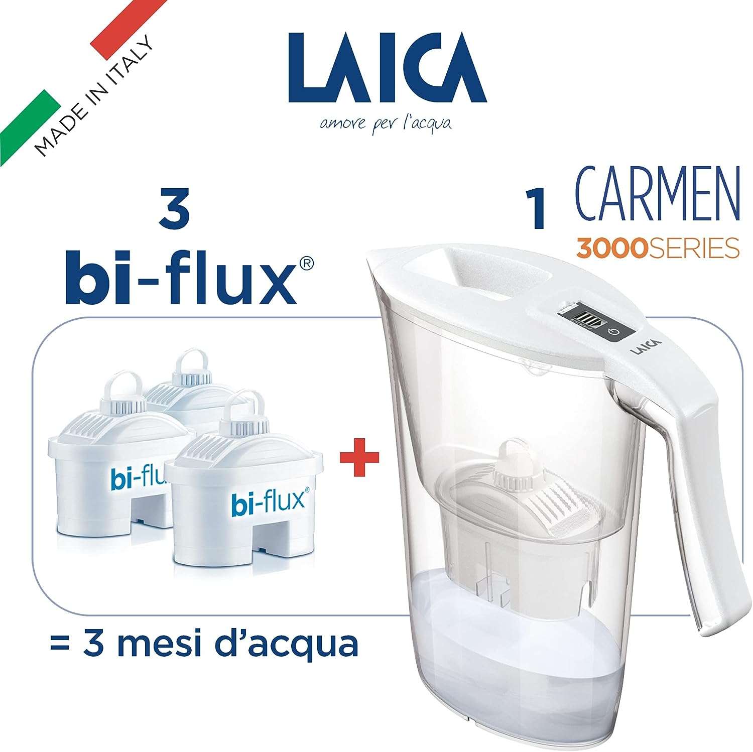 laica-caraffa-filtrante-bere-acqua-pulita-spendendo-poco-18e-3-mesi