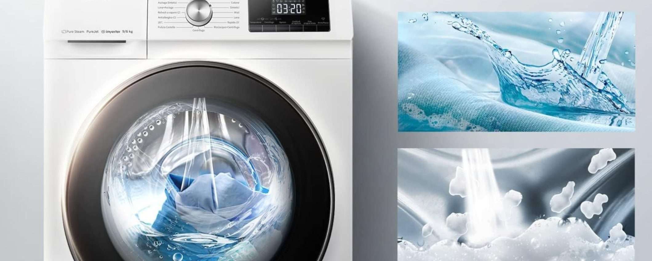 Lavasciuga Hisense 9+6KG a prezzo ASSURDO su Amazon: promo WOW (383€) Lavasciuga Hisense 9+6KG a prezzo ASSURDO su Amazon: promo WOW (383€)
