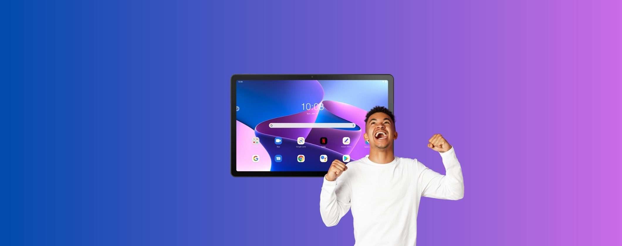 Lenovo Tab M10 3 LTE: -31% su Unieuro con il FUORITUTTO Lenovo Tab M10 3 LTE: -31% su Unieuro con il FUORITUTTO