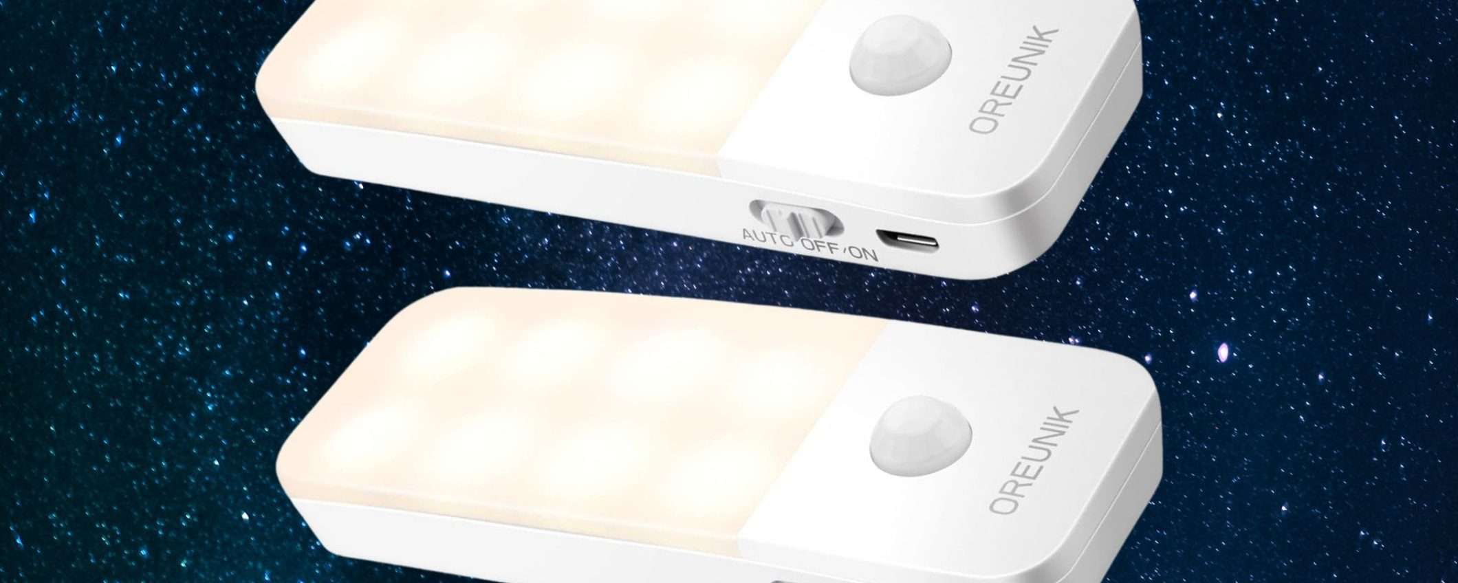 Luce AUTOMATICA wireless ricaricabile a 4,80€: da prendere al volo Luce AUTOMATICA wireless ricaricabile a 4,80€: da prendere al volo