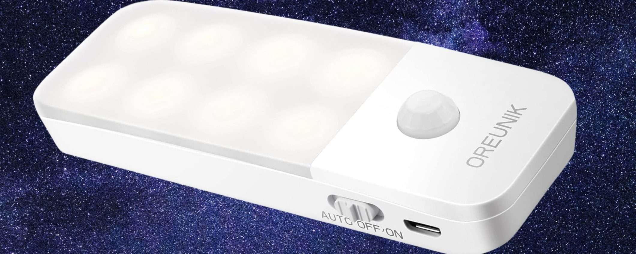 Luce automatica wireless a 5€: prezzo Amazon SHOCK, da avere Luce automatica wireless a 5€: prezzo Amazon SHOCK, da avere