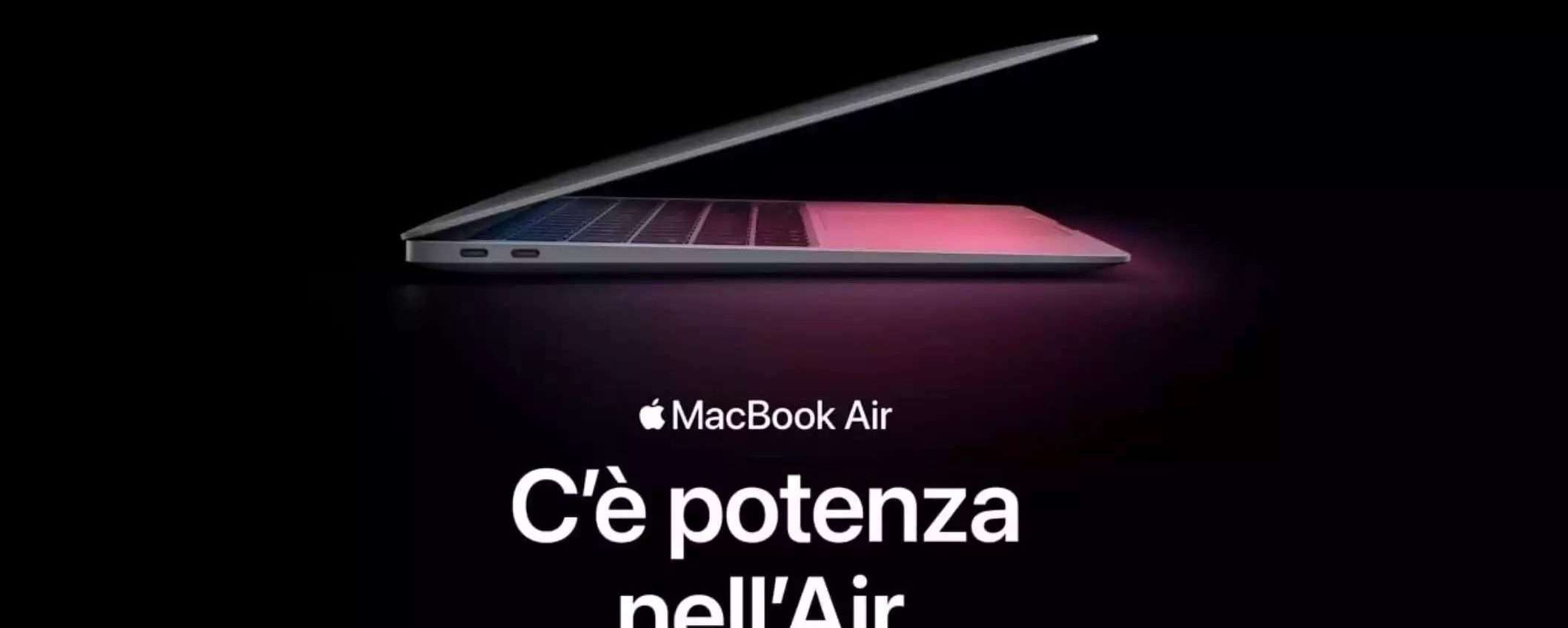 MacBook Air M2 da 512 GB in offerta al MINIMO STORICO su Amazon