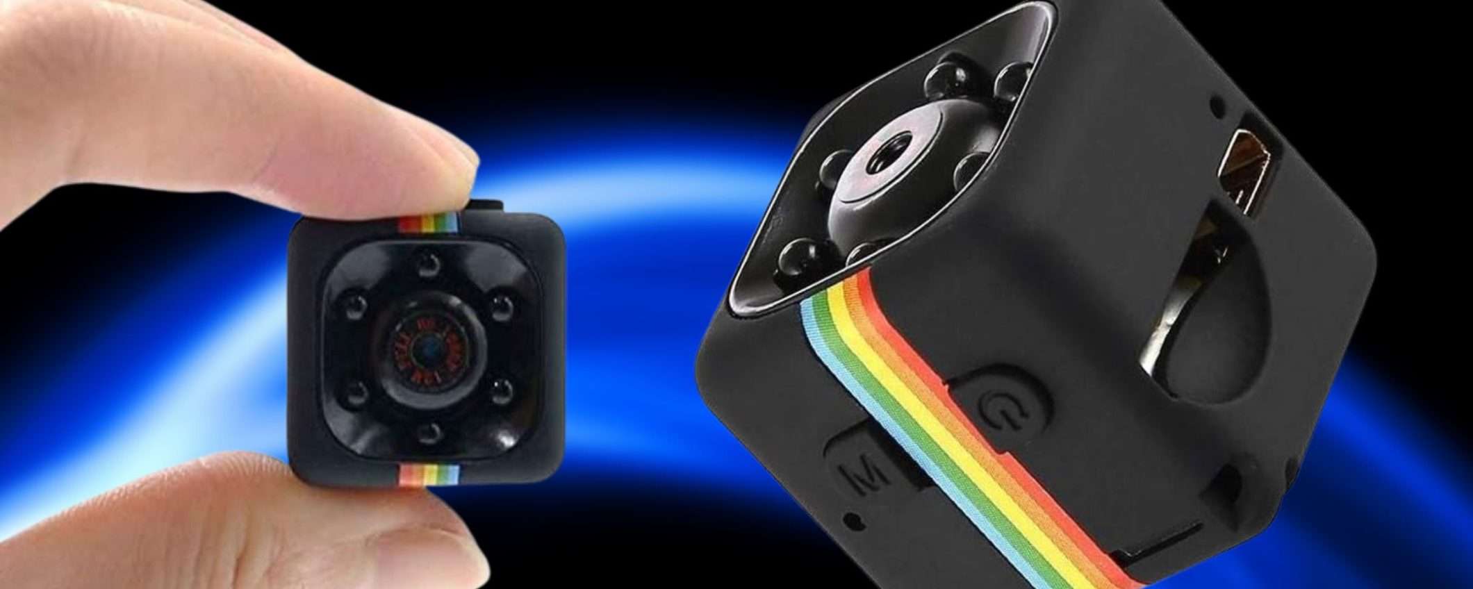 Non la vede nessuno, ma c'è: solo 10€ per una ASSURDA micro videocamera Non la vede nessuno, ma c'è: solo 10€ per una ASSURDA micro videocamera