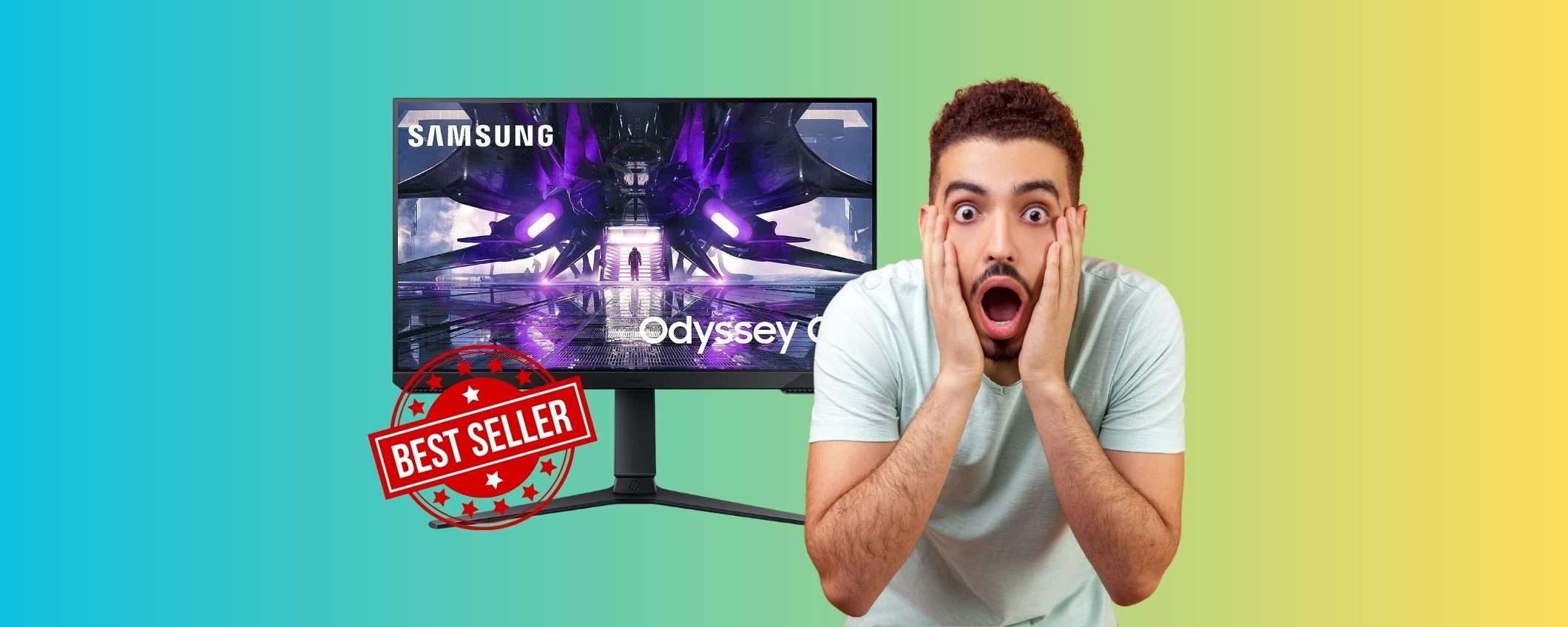 Il MIGLIOR monitor gaming è Samsung Odyssey G3 (Amazon) Il MIGLIOR monitor gaming è Samsung Odyssey G3 (Amazon)