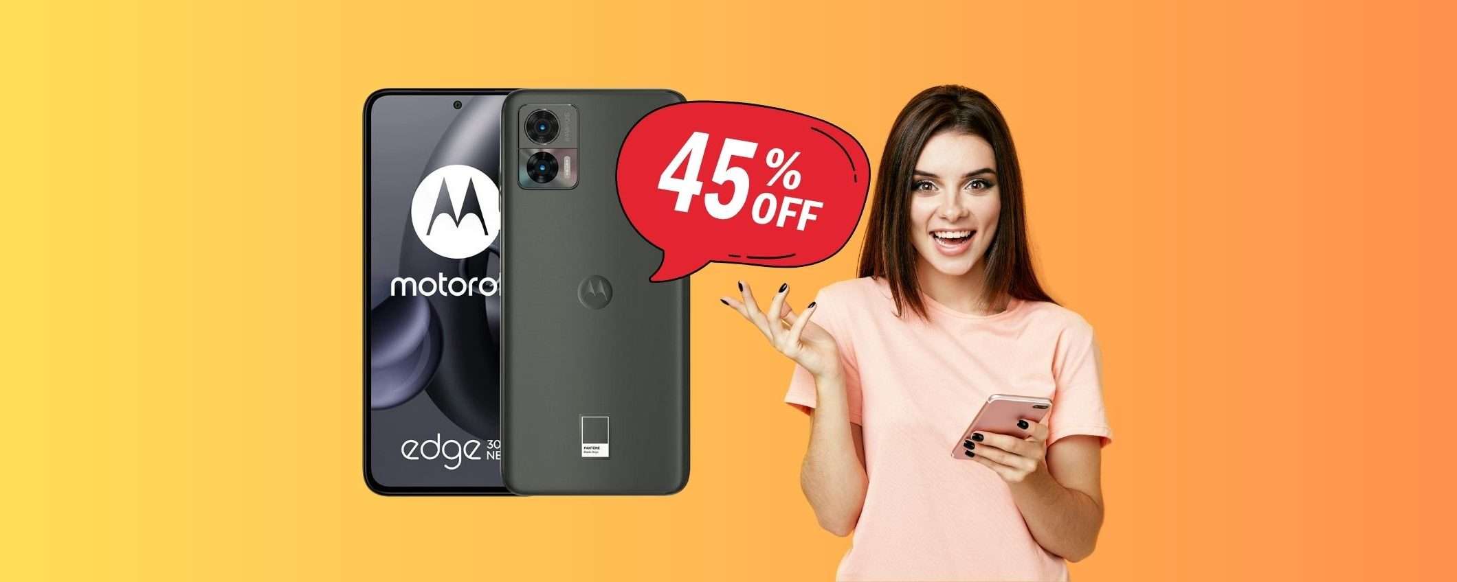 Motorola moto edge 30 Neo al MINIMO STORICO Amazon (-45%) Motorola moto edge 30 Neo al MINIMO STORICO Amazon (-45%)