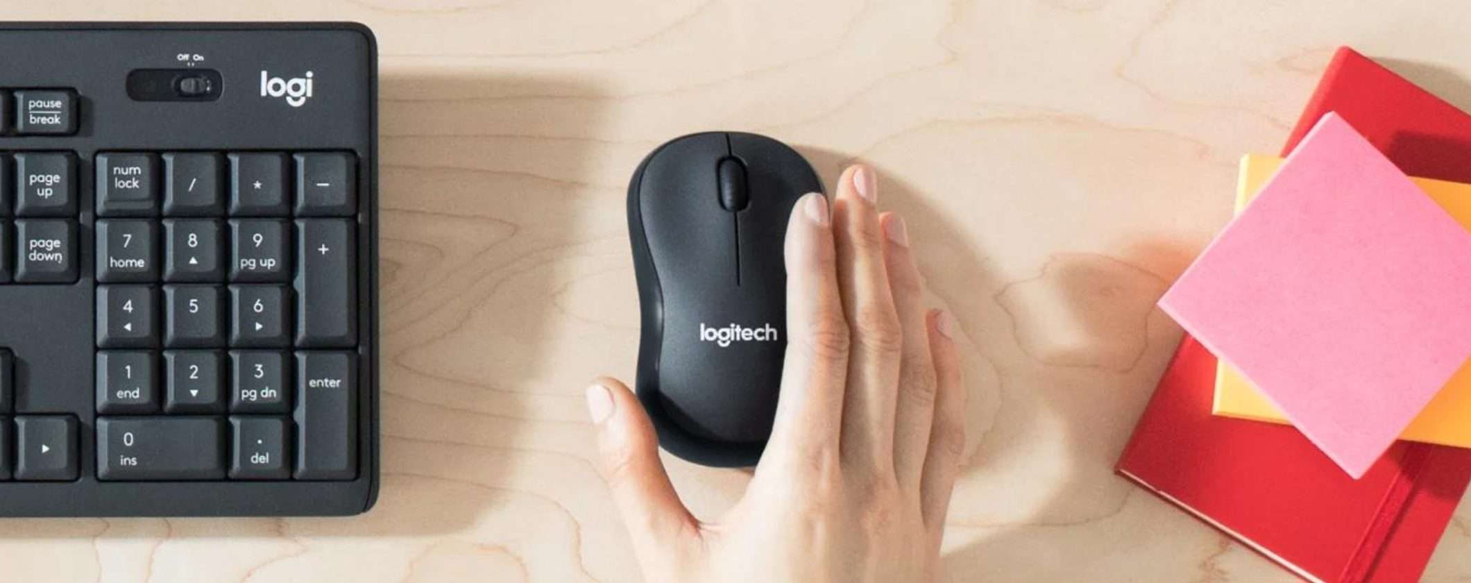 Mouse Wireless Logitech M220: silenzioso e compatto, solo 14,99€