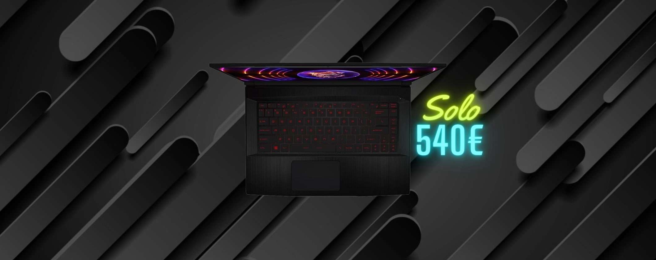 Notebook Gaming MSI RTX 3050 a soli 549€ su Unieuro Notebook Gaming MSI RTX 3050 a soli 549€ su Unieuro