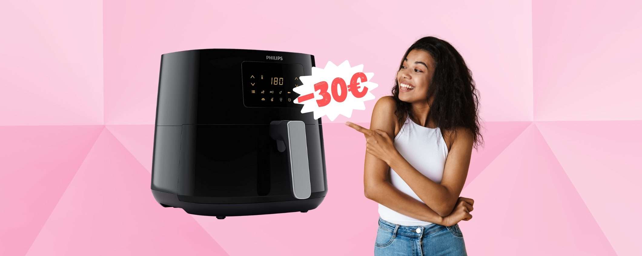 Philips Airfryer XL torna incredibilmente al MINIMO STORICO (-30€) Philips Airfryer XL torna incredibilmente al MINIMO STORICO (-30€)