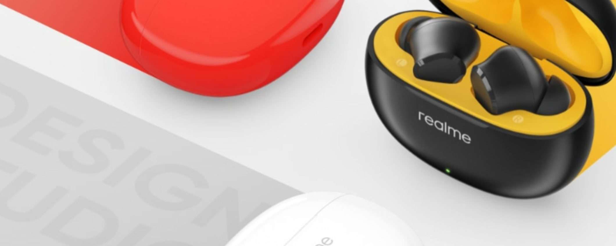 Prezzo SHOCK su Amazon per le cuffie true wireless realme Buds T100 Prezzo SHOCK su Amazon per le cuffie true wireless realme Buds T100