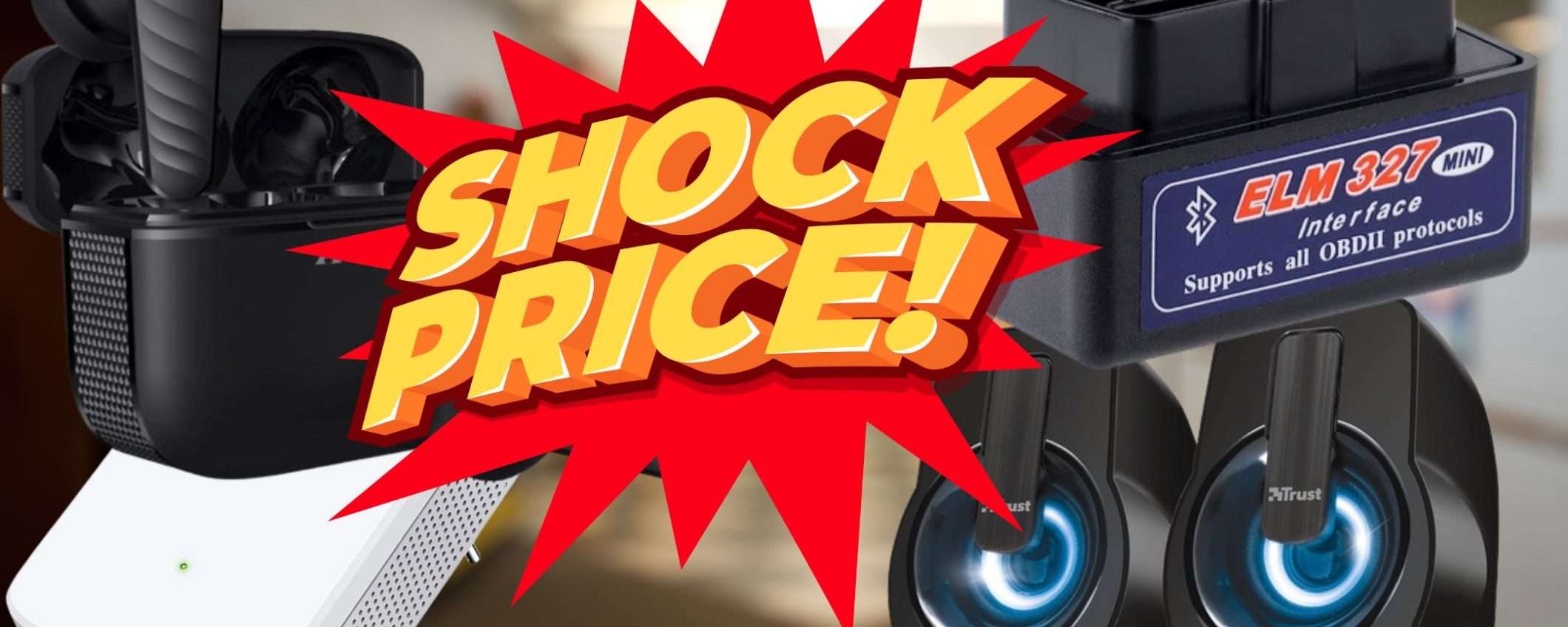 Tutto da 3,99€ a meno di 15€ su Amazon: 10 gadget tech WOW a prezzo RIDICOLO Tutto da 3,99€ a meno di 15€ su Amazon: 10 gadget tech WOW a prezzo RIDICOLO