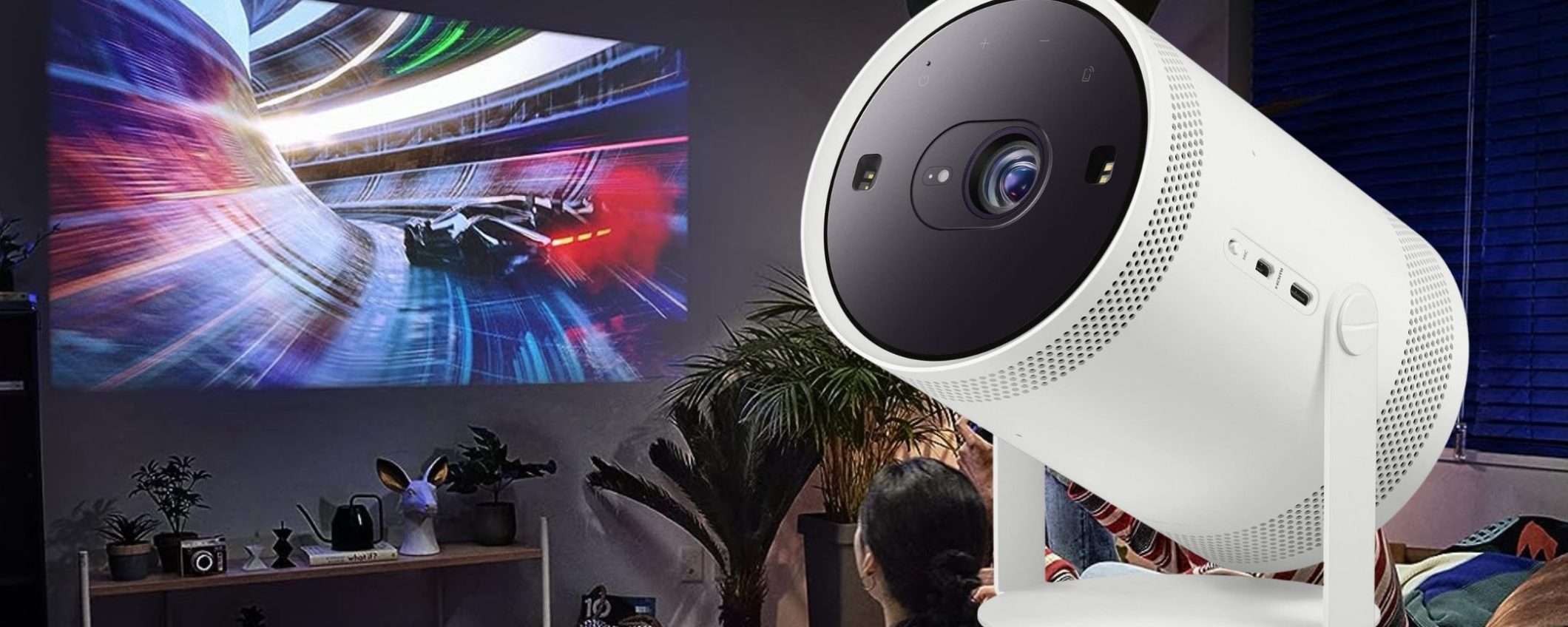 Samsung The Freestyle: proiettore super PREMIUM quasi a metà prezzo (-47%) Samsung The Freestyle: proiettore super PREMIUM quasi a metà prezzo (-47%)