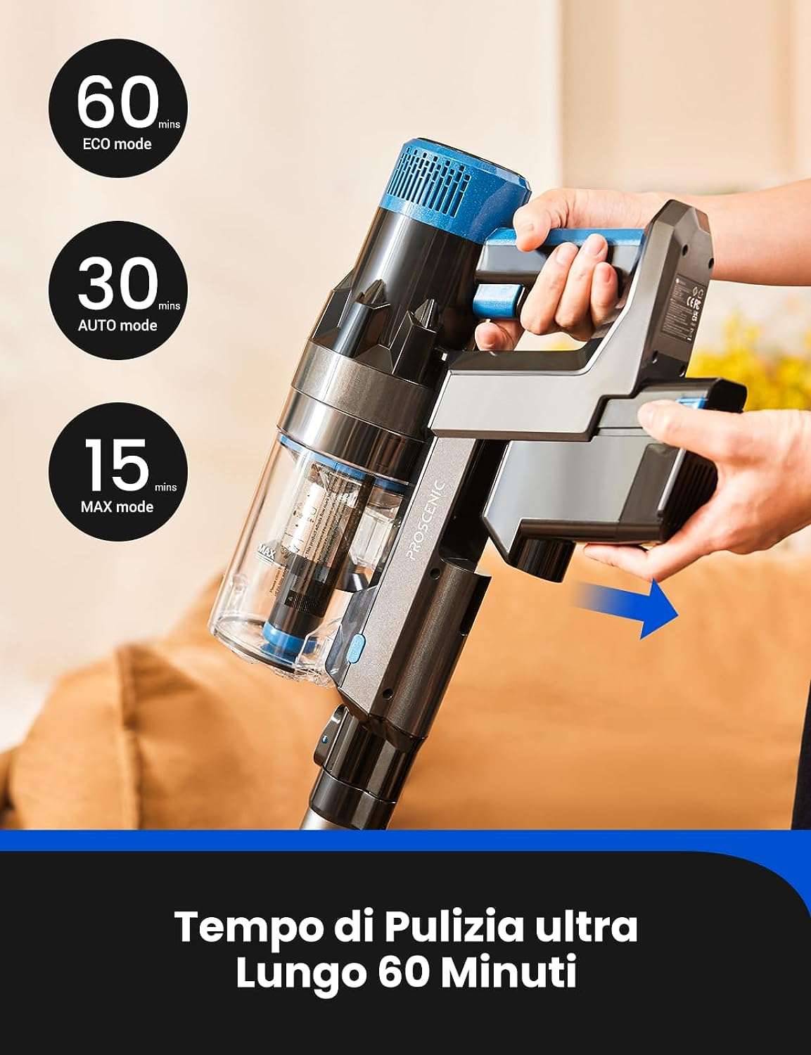 proscenic-p11-aspirapolvere-senza-fili-smart-display-touch-batteria