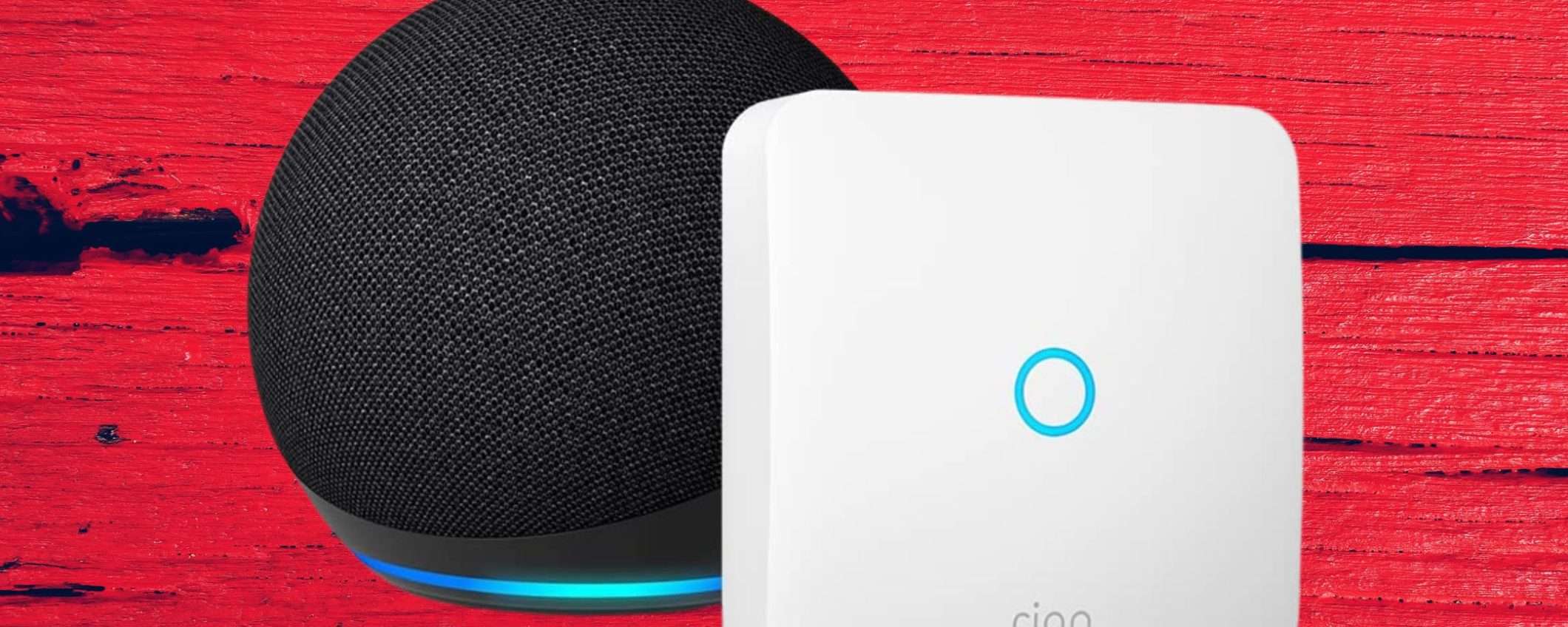 Ring Intercom ed Echo Dot 5 a prezzo SHOCK: kit in promo (sconto 53%) Ring Intercom ed Echo Dot 5 a prezzo SHOCK: kit in promo (sconto 53%)