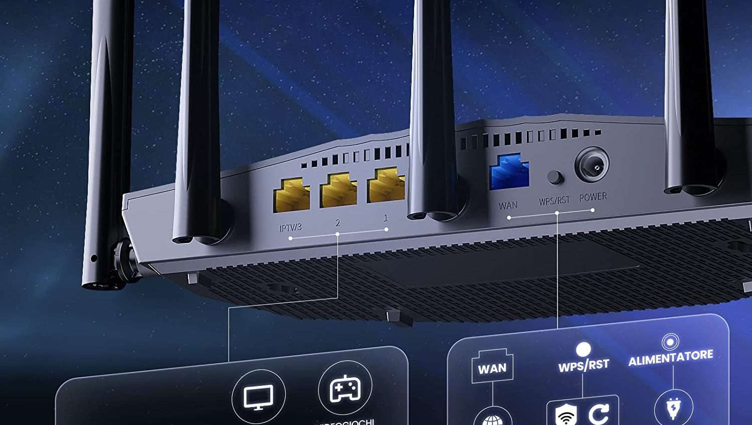 Prestazioni internet insoddisfacenti? Svolta la tua vita con questo router WI-Fi 6 in offerta su Amazon Prestazioni internet insoddisfacenti? Svolta la tua vita con questo router WI-Fi 6 in offerta su Amazon