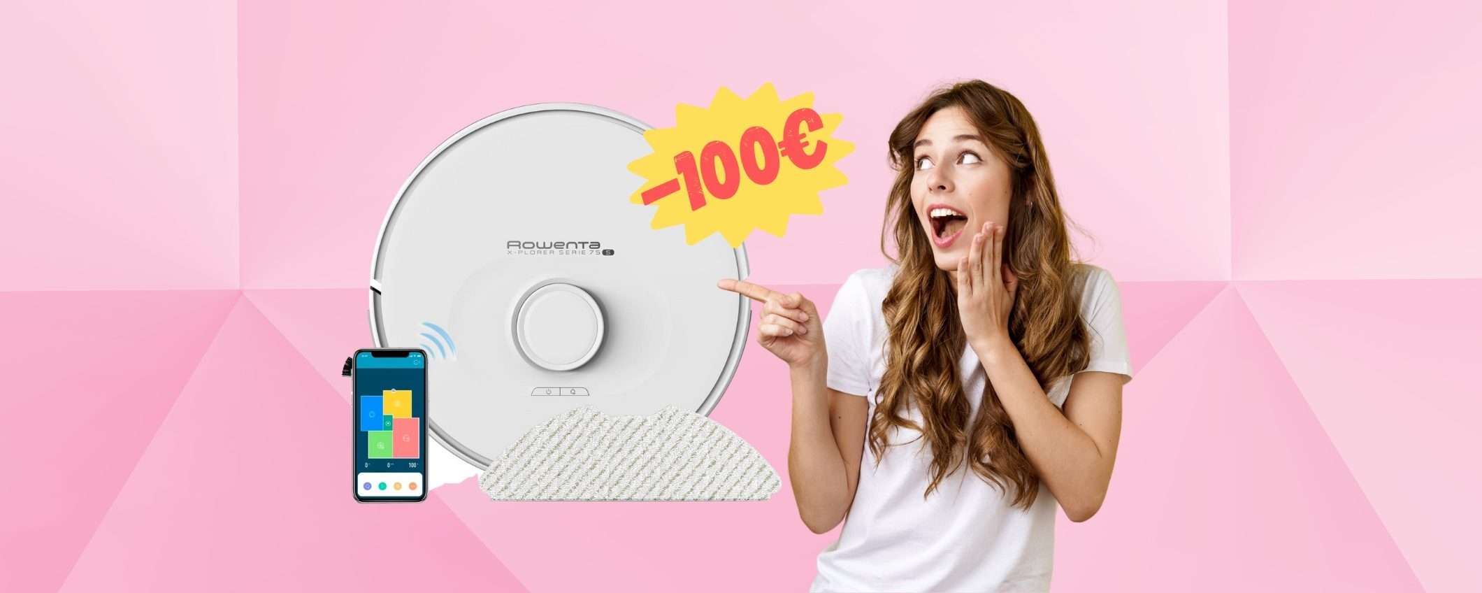 Rowenta X-Plorer Serie 75S a 100€ in MENO: Amazon senza freni Rowenta X-Plorer Serie 75S a 100€ in MENO: Amazon senza freni