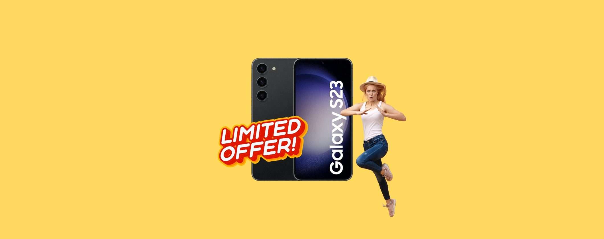 Samsung Galaxy S23: il più POTENTE oggi a un prezzo FOLLE Samsung Galaxy S23: il più POTENTE oggi a un prezzo FOLLE