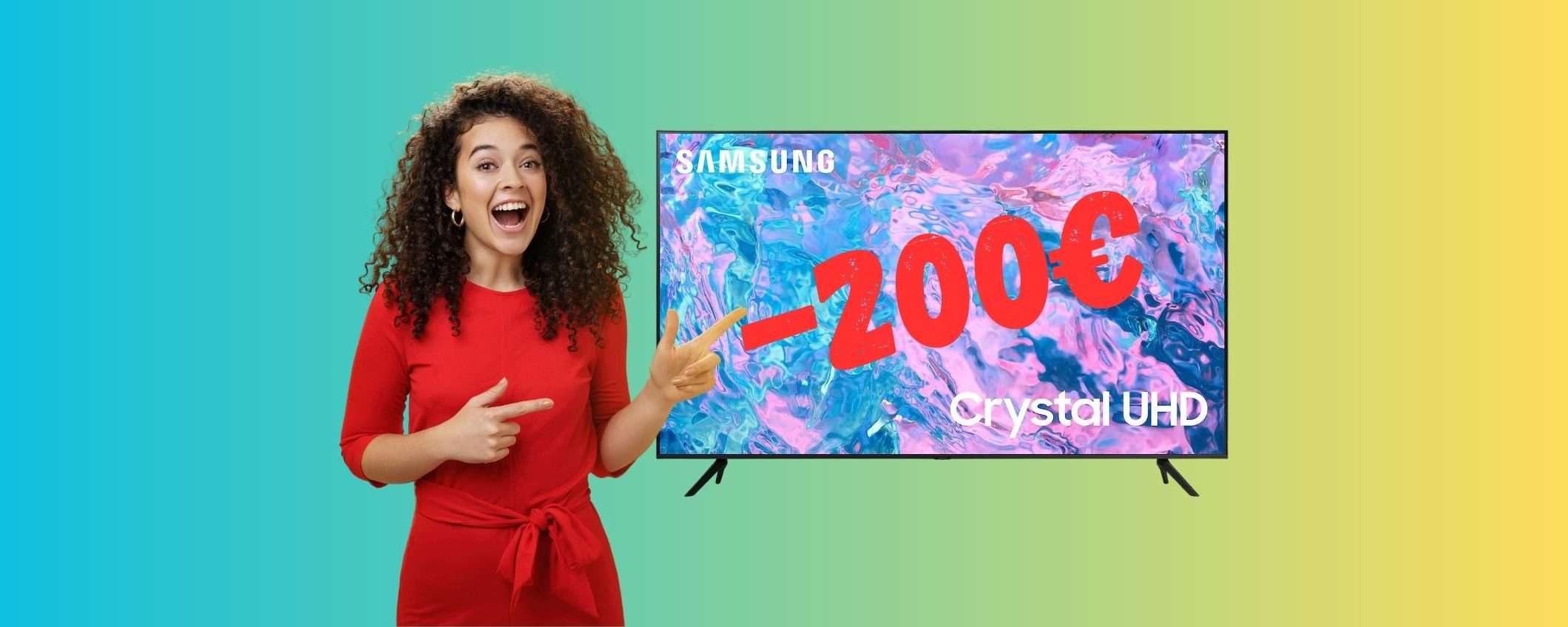 Samsung: smart TV da 55 Samsung: smart TV da 55