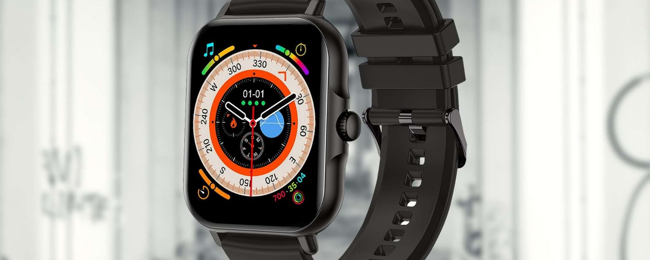 Smartwatch con display WOW e chiamate dal polso: prezzo Amazon SHOCK (20€) Smartwatch con display WOW e chiamate dal polso: prezzo Amazon SHOCK (20€)