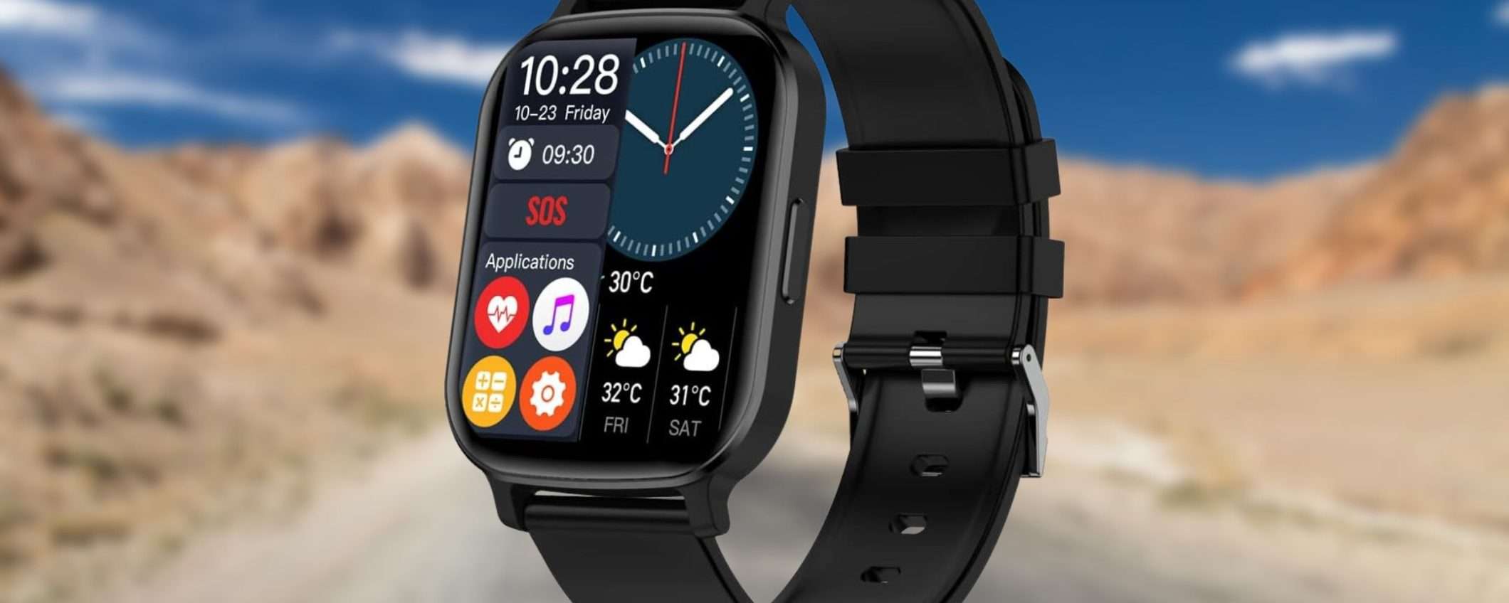 Con 21€ prendi lo smartwatch che NON TI ASPETTI: chiamate, salute e sport Con 21€ prendi lo smartwatch che NON TI ASPETTI: chiamate, salute e sport