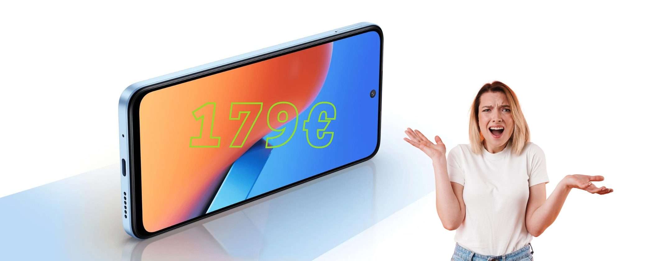Solo OGGI il Redmi 12 a soli 179€ Solo OGGI il Redmi 12 a soli 179€