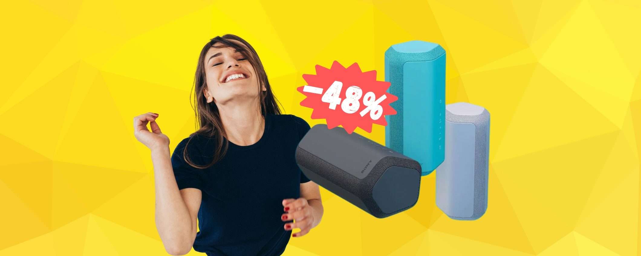 Sony SRS-XE300: meraviglioso speaker Bluetooth SCONTATISSIMO (-48%) Sony SRS-XE300: meraviglioso speaker Bluetooth SCONTATISSIMO (-48%)