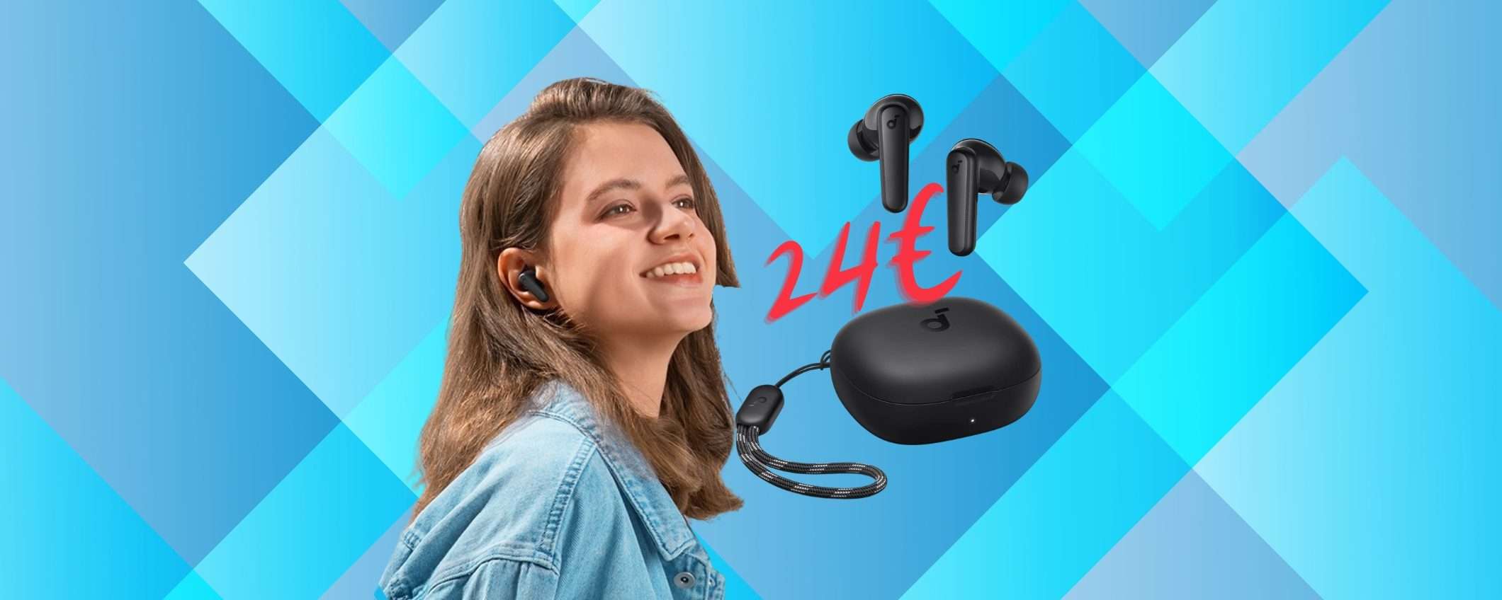 Soundcore P20i: cuffiette Bluetooth ECCEZIONALI al 29% in MENO Soundcore P20i: cuffiette Bluetooth ECCEZIONALI al 29% in MENO