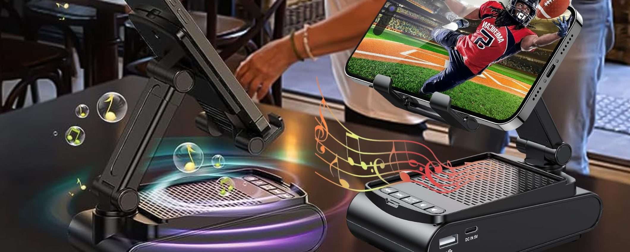 Speaker Bluetooth con supporto smartphone e tablet: GENIALATA a 14€ (Amazon) Speaker Bluetooth con supporto smartphone e tablet: GENIALATA a 14€ (Amazon)