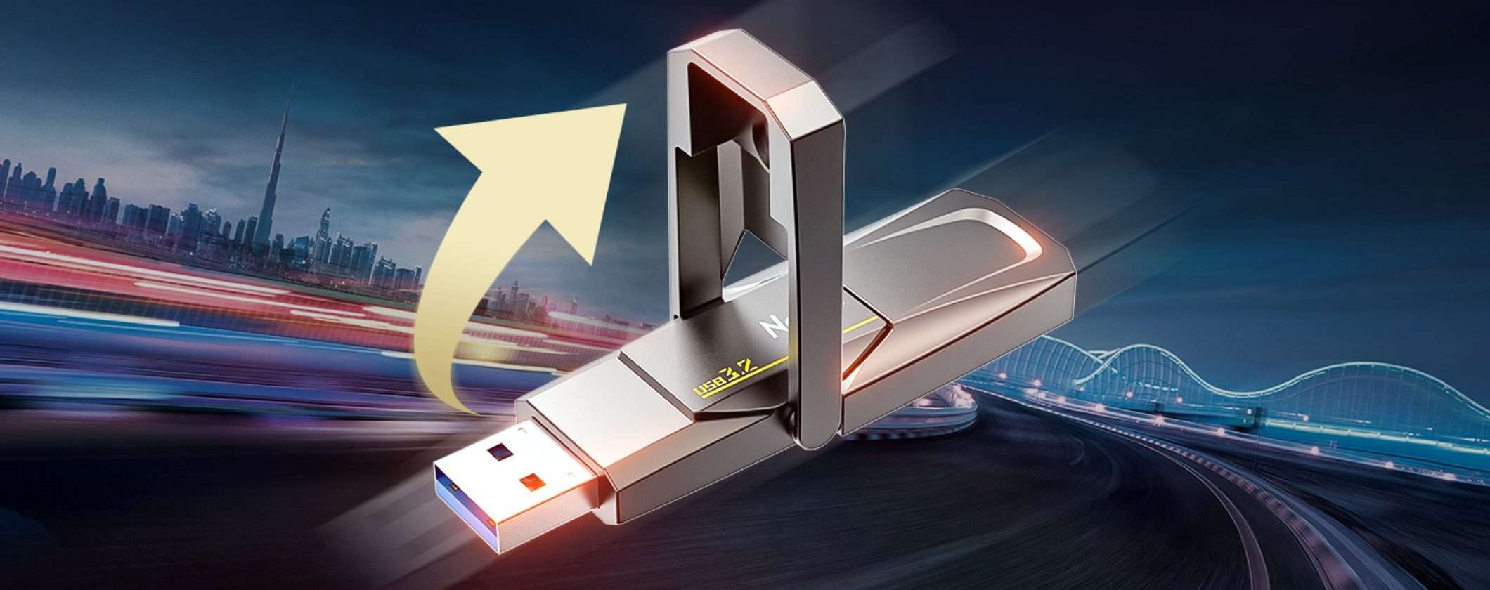 SSD USB-C e USB-A piccolo come una Pen Drive a soli 26€
