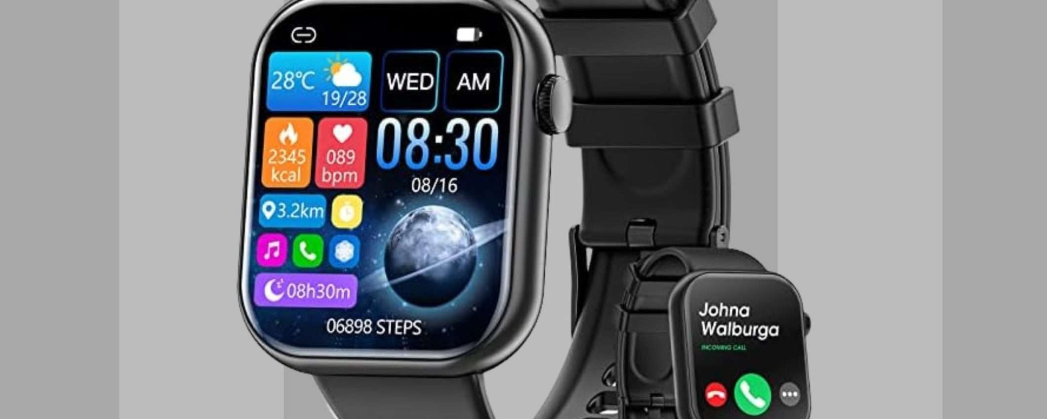 Con 14€ prendi questo smartwatch con chiamate dal polso: ADESSO (Amazon) Con 14€ prendi questo smartwatch con chiamate dal polso: ADESSO (Amazon)