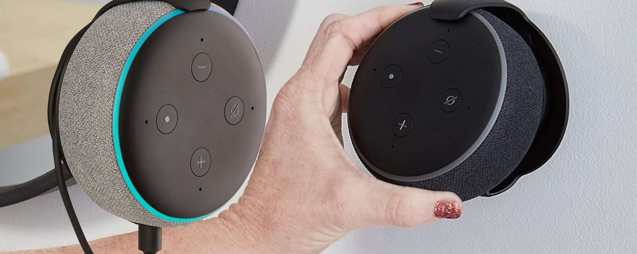 Supporto Echo Dot a 3,74€ invece di 19,99€ su Amazon: sconto WOW dell'81% Supporto Echo Dot a 3,74€ invece di 19,99€ su Amazon: sconto WOW dell'81%