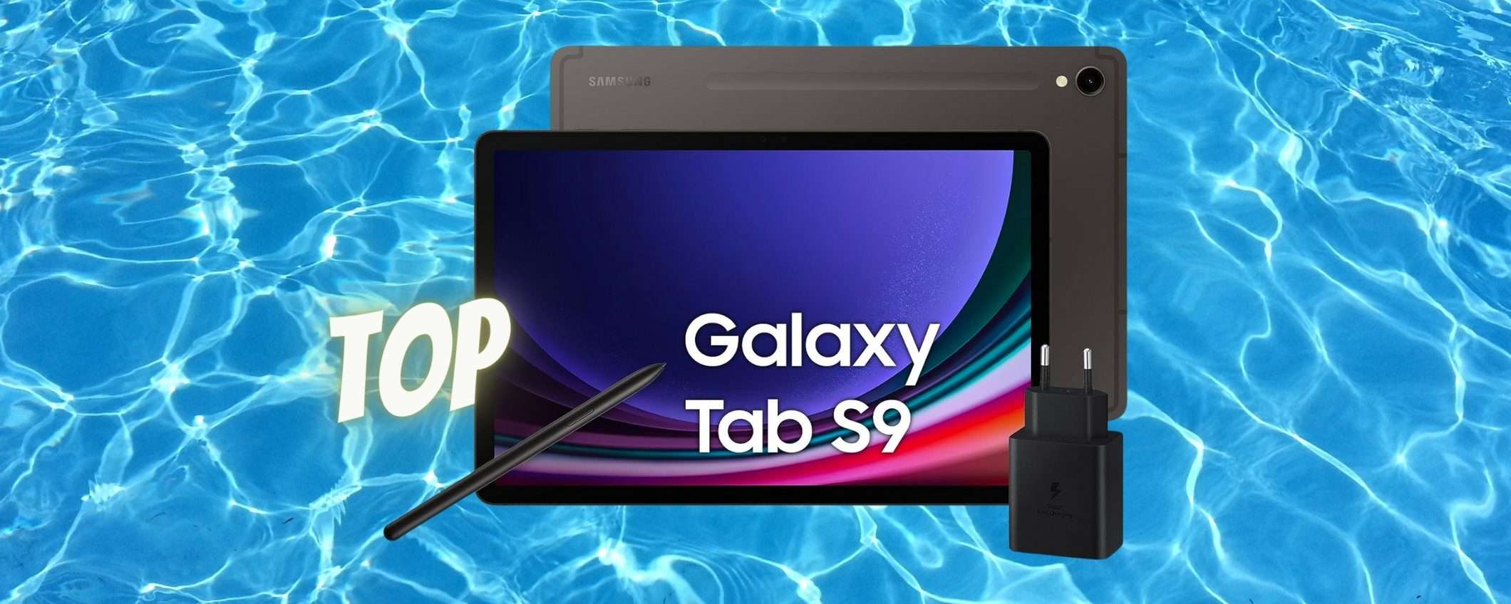 Samsung Galaxy TAB S9 è il miglior acquisto: con S Pen e caricatore 45W Samsung Galaxy TAB S9 è il miglior acquisto: con S Pen e caricatore 45W