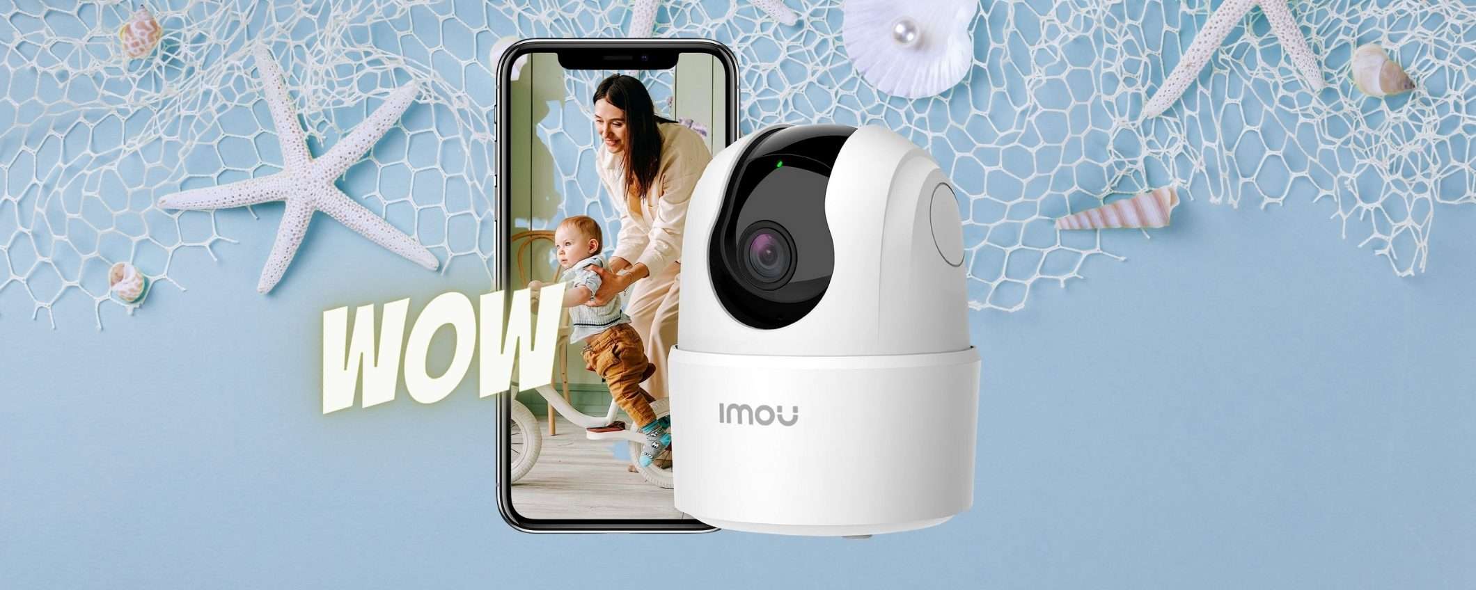 27€ per mettere casa al SICURO: telecamera 360° eccezionale 27€ per mettere casa al SICURO: telecamera 360° eccezionale