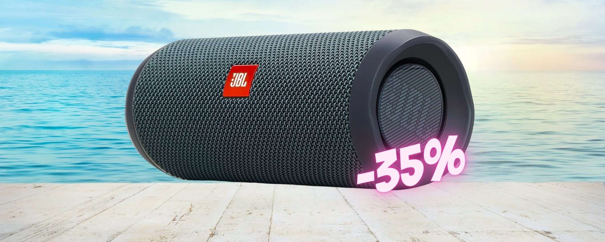 JBL Flip Essential 2 è la cassa Bluetooth MINI che sembra DISCOTECA JBL Flip Essential 2 è la cassa Bluetooth MINI che sembra DISCOTECA