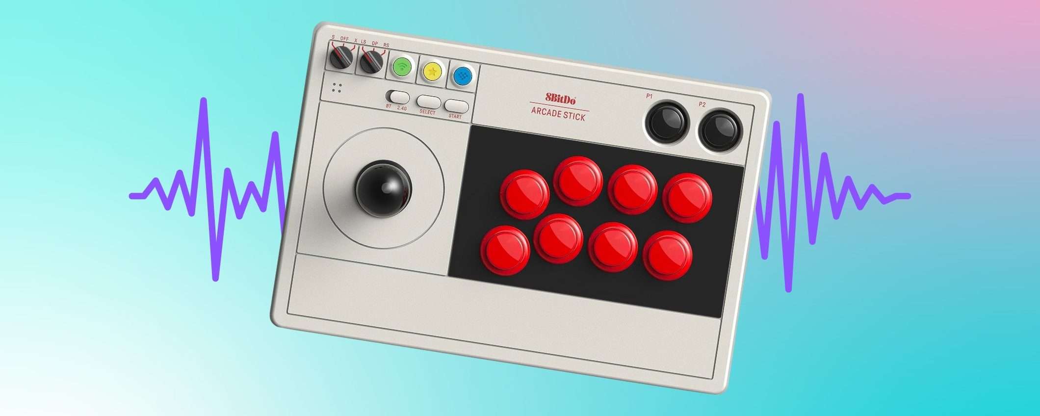 RITORNO al Retrogaming con l'Arcade Stick multipiattaforma RITORNO al Retrogaming con l'Arcade Stick multipiattaforma