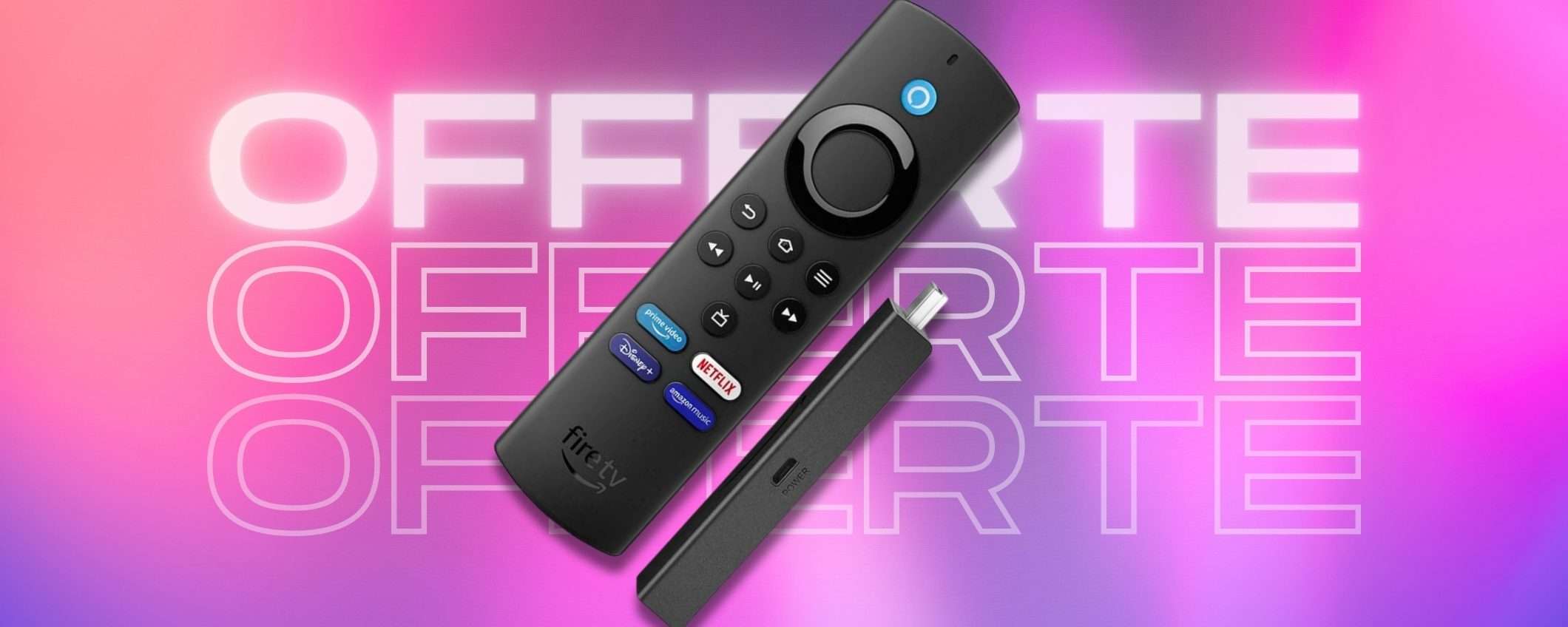 Fire TV Stick Lite per trasformare il televisore in SUPER SMART (24€) Fire TV Stick Lite per trasformare il televisore in SUPER SMART (24€)