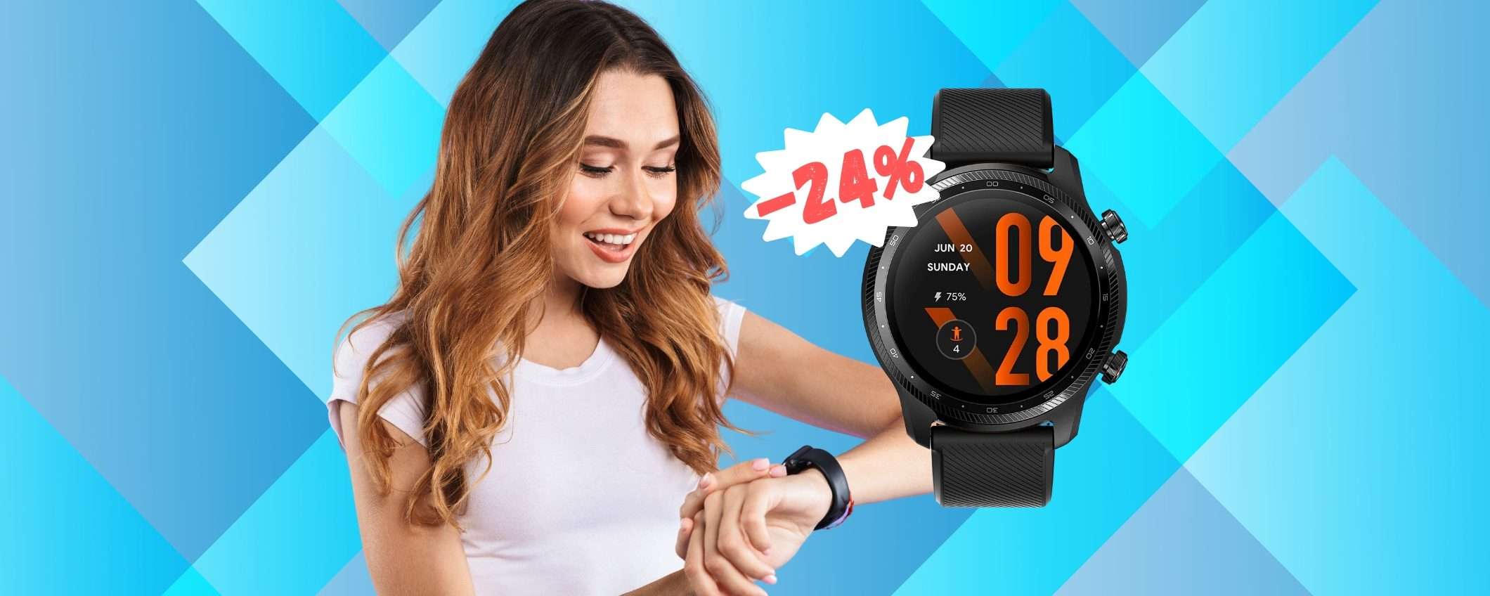Ticwatch Pro 3 Ultra su Amazon al PREZZO più BASSO del Web Ticwatch Pro 3 Ultra su Amazon al PREZZO più BASSO del Web
