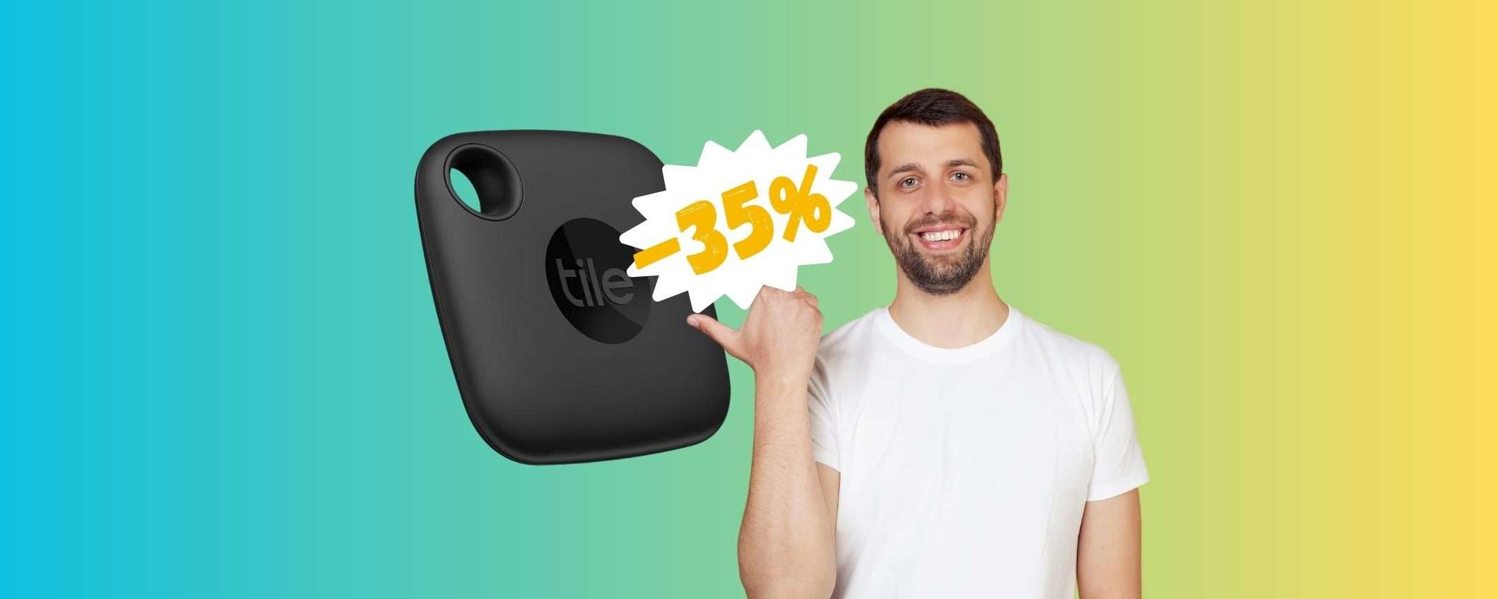 Tile Mate: il trova oggetti per iOS e Android a POCHISSIMO (19€) Tile Mate: il trova oggetti per iOS e Android a POCHISSIMO (19€)