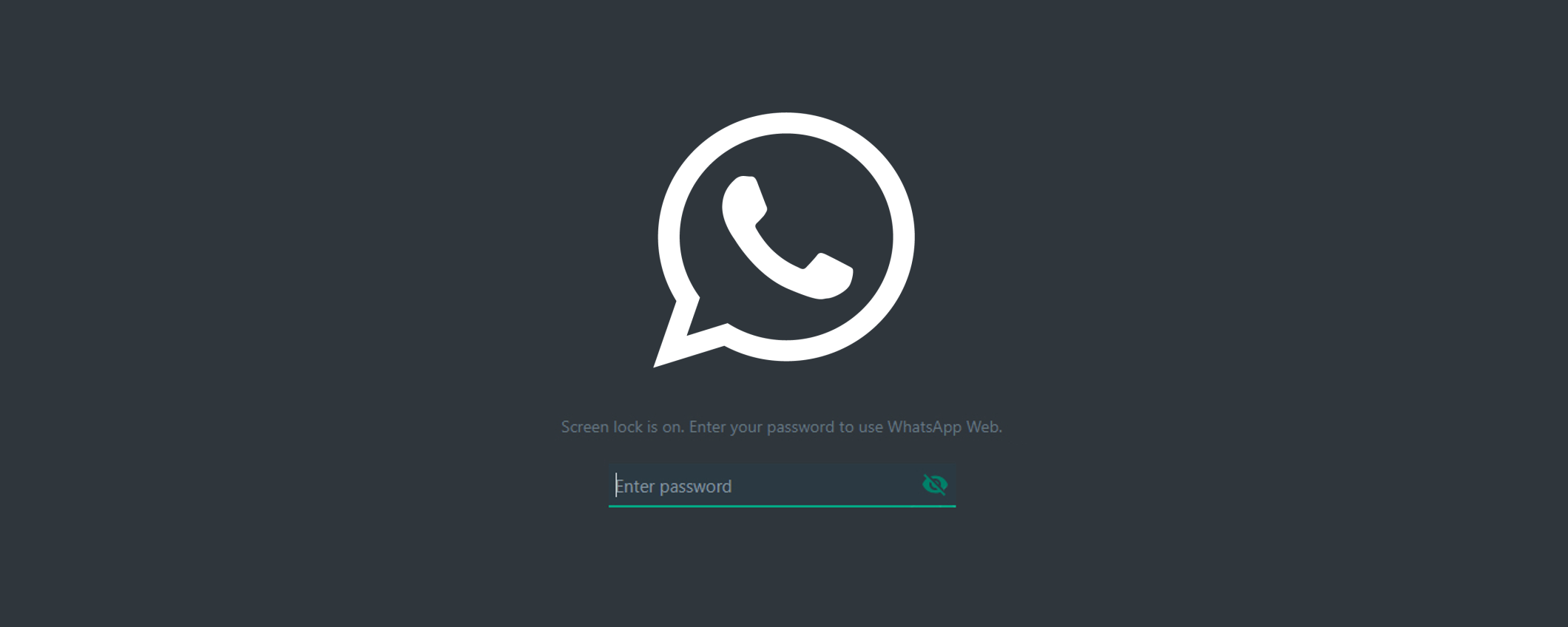 WhatsApp Web: è ora disponibile il blocco schermo con password WhatsApp Web: è ora disponibile il blocco schermo con password