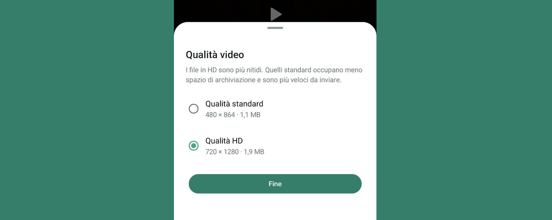 WhatsApp: dopo le foto, è il turno dei video in qualità HD WhatsApp: dopo le foto, è il turno dei video in qualità HD