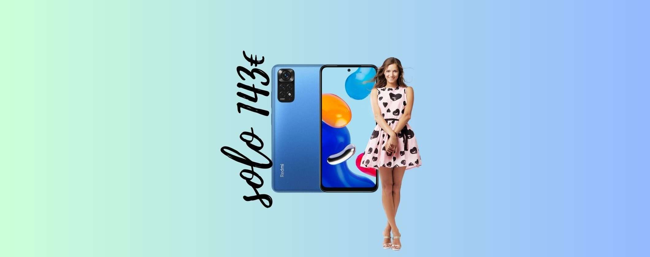 Xiaomi Redmi Note 11: su eBay lo acquisti a soli 143€